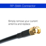Heavy Duty 7 dBi Wi-Fi Antenna w/ RP-SMA Extension Cable & Magnet Base for Bearifi PC