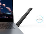 Bearifi AC-Blaze 802.11ac AC1300 High Speed USB Wi-Fi Adapter for Microsoft Windows PCs